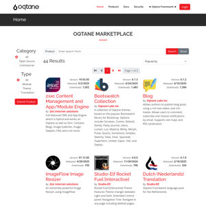 Oqtane Marketplace - Home