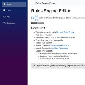Rules Engine Editor