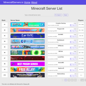 Minecraft Servers
