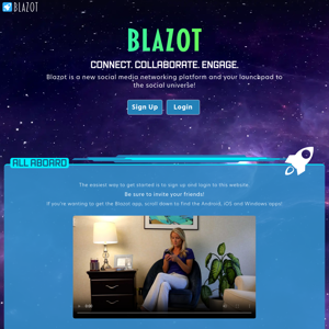 Blazot Media Social Network