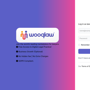 Log in