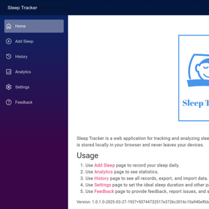 Sleep Tracker by Relbis