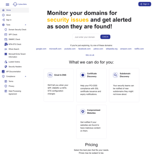 Cybaa - dns, domain and website security made simple