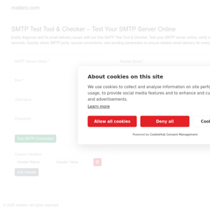 SMTP Test Tool & Checker – Test Your SMTP Server Online