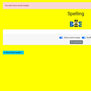 Spelling Bee by Jose Ordaz