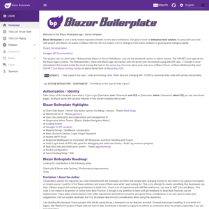 BlazorBoilerplate Starter Kit (Server)